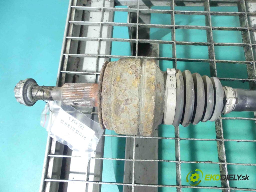 Vw Touareg I 2002-2010 2.5 tdi 174 HP automatic 128 kW 2461 cm3 5- poloos ľavé 7L6501201D (Poloosy)