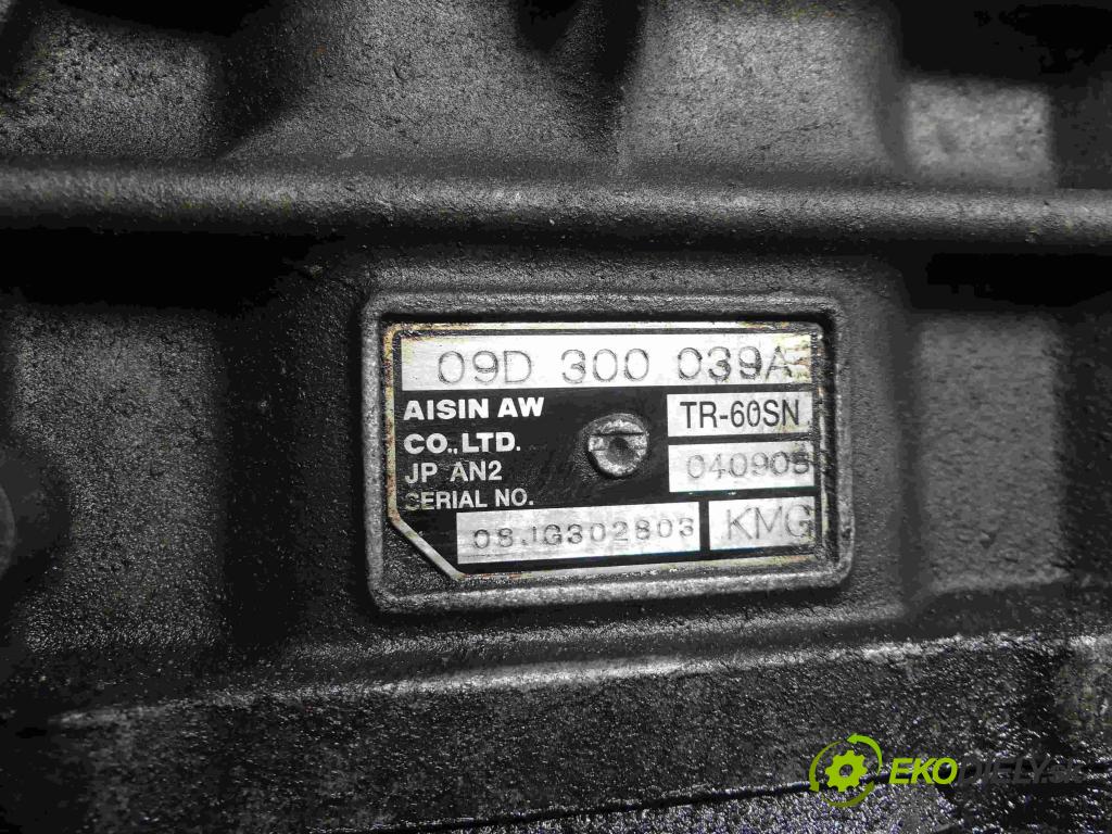 Vw Touareg I 2002-2010 2.5 tdi 174 HP automatic 128 kW 2461 cm3 5- prevodovka stupeň,rýchlosť automat KMG