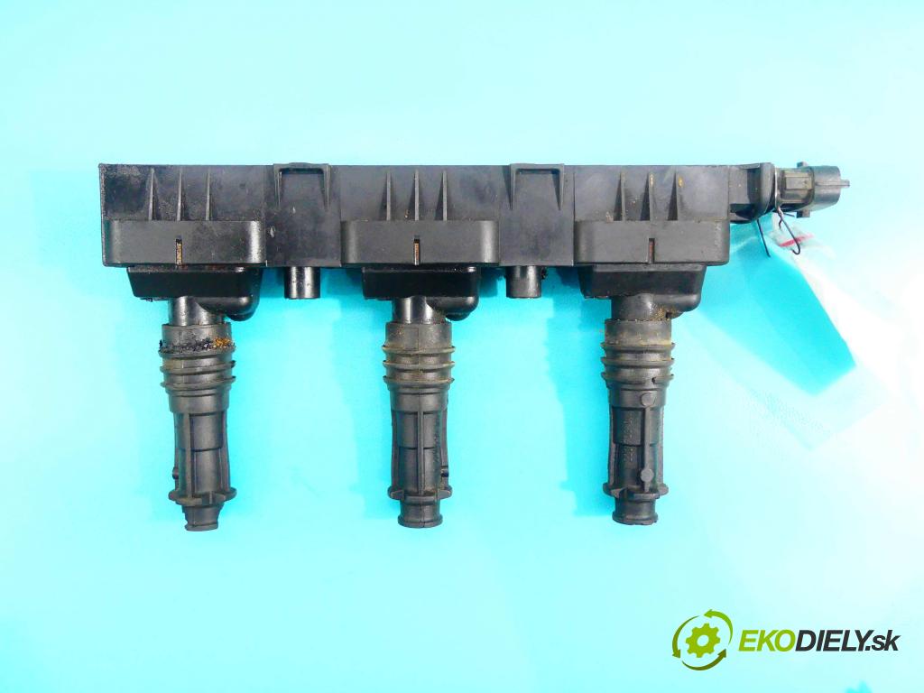 Opel Agila A 2000-2007 1.0 12v 58 HP manual 43 kW 973 cm3 5- cievka zapaľovacia 0221503014 (Zapaľovacie cievky, moduly)