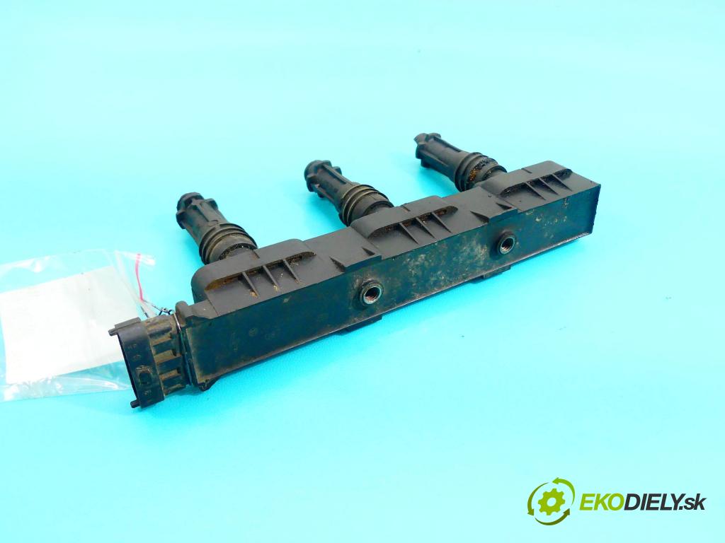 Opel Agila A 2000-2007 1.0 12v 58 HP manual 43 kW 973 cm3 5- cievka zapaľovacia 0221503014 (Zapaľovacie cievky, moduly)