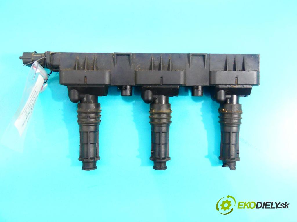 Opel Agila A 2000-2007 1.0 12v 58 HP manual 43 kW 973 cm3 5- cievka zapaľovacia 0221503014 (Zapaľovacie cievky, moduly)