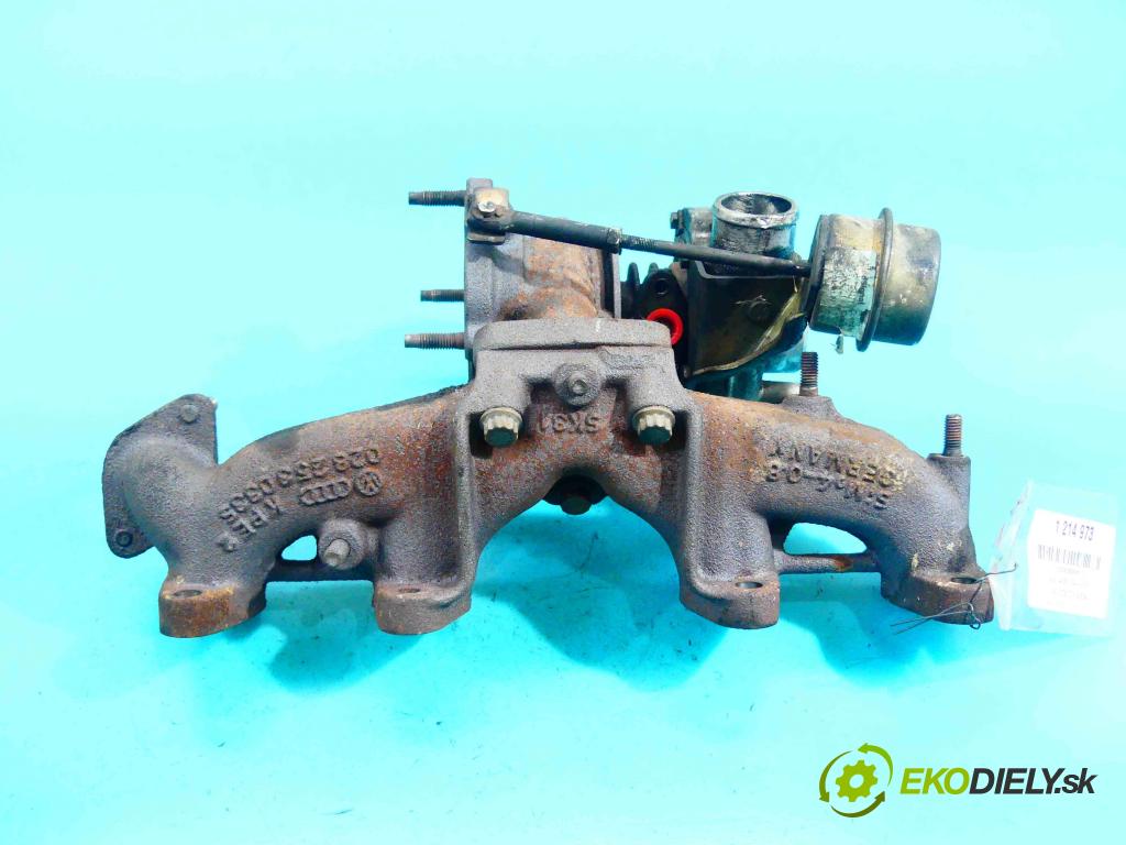 Audi A4 B5 1994-2001 1.9 tdi 90 HP manual 66 kW 1896 cm3 4- turbodúchadlo, turbo 454097-1 (Turbodúchadlá (kompletné))