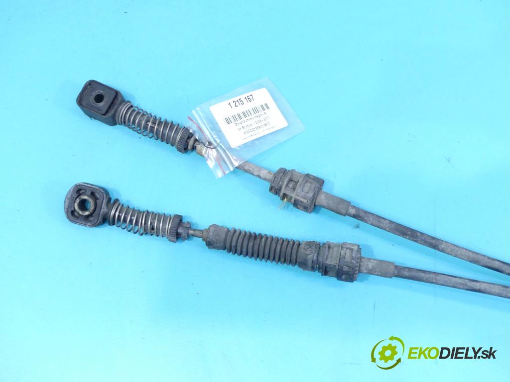 Vw Scirocco II 2008-2017 2.0 tdi 140 HP manual 103 kW 1968 cm3 3- Páka: Změny: stupeň,rýchlosť 1K0711049CK (Rýchlostné páky / kulisy)