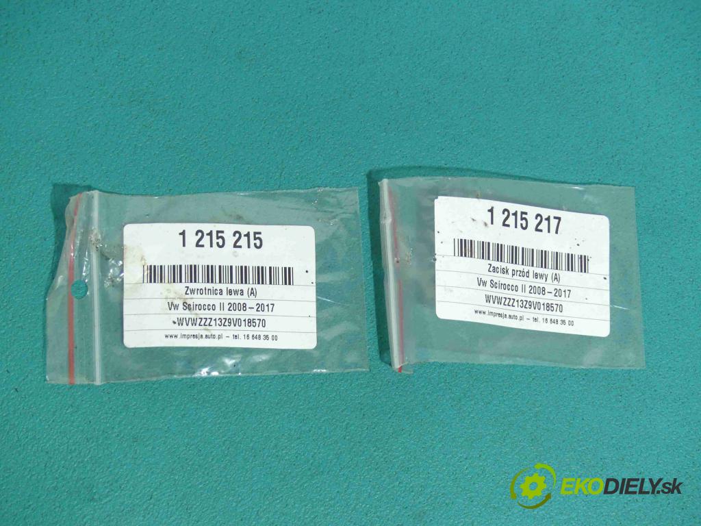 Vw Scirocco II 2008-2017 2.0 tdi 140 HP manual 103 kW 1968 cm3 3- náboj ľavé  (Náboje)