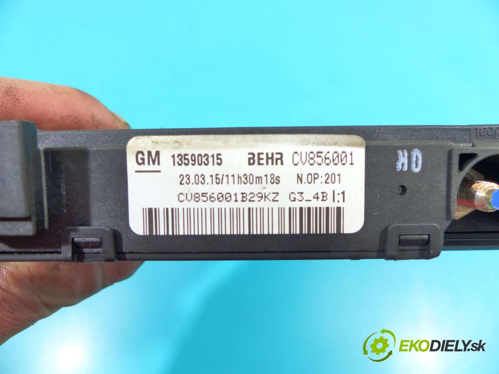 Opel Astra IV 2009-2015 1.6 cdti 110 HP manual 81 kW 1598 cm3 5- radiator 13590315 (Radiátory kúrenia)