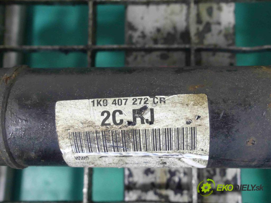 Skoda Yeti 2009-2012 1.8 TSI 160 HP manual 118 kW 1798 cm3 5- poloos pravé 1K0407272CR (Poloosy)