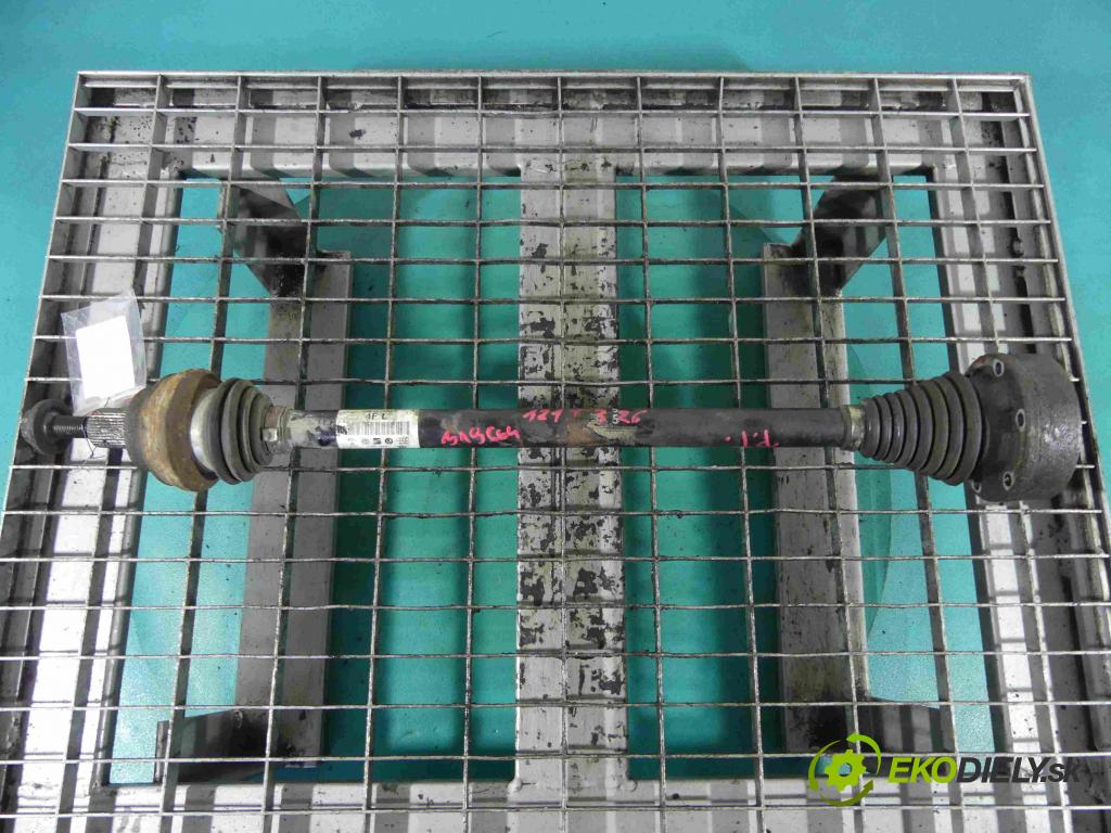 Skoda Yeti 2009-2012 1.8 TSI 160 HP manual 118 kW 1798 cm3 5- poloos pravé 3C0501204F (Poloosy)