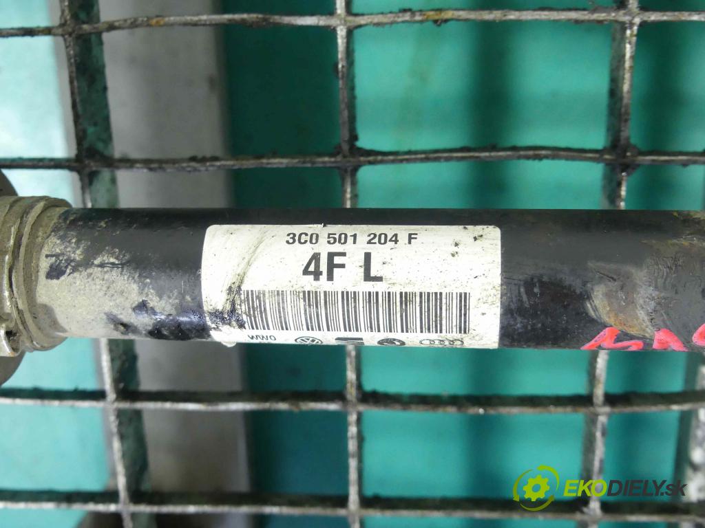 Skoda Yeti 2009-2012 1.8 TSI 160 HP manual 118 kW 1798 cm3 5- poloos pravé 3C0501204F (Poloosy)