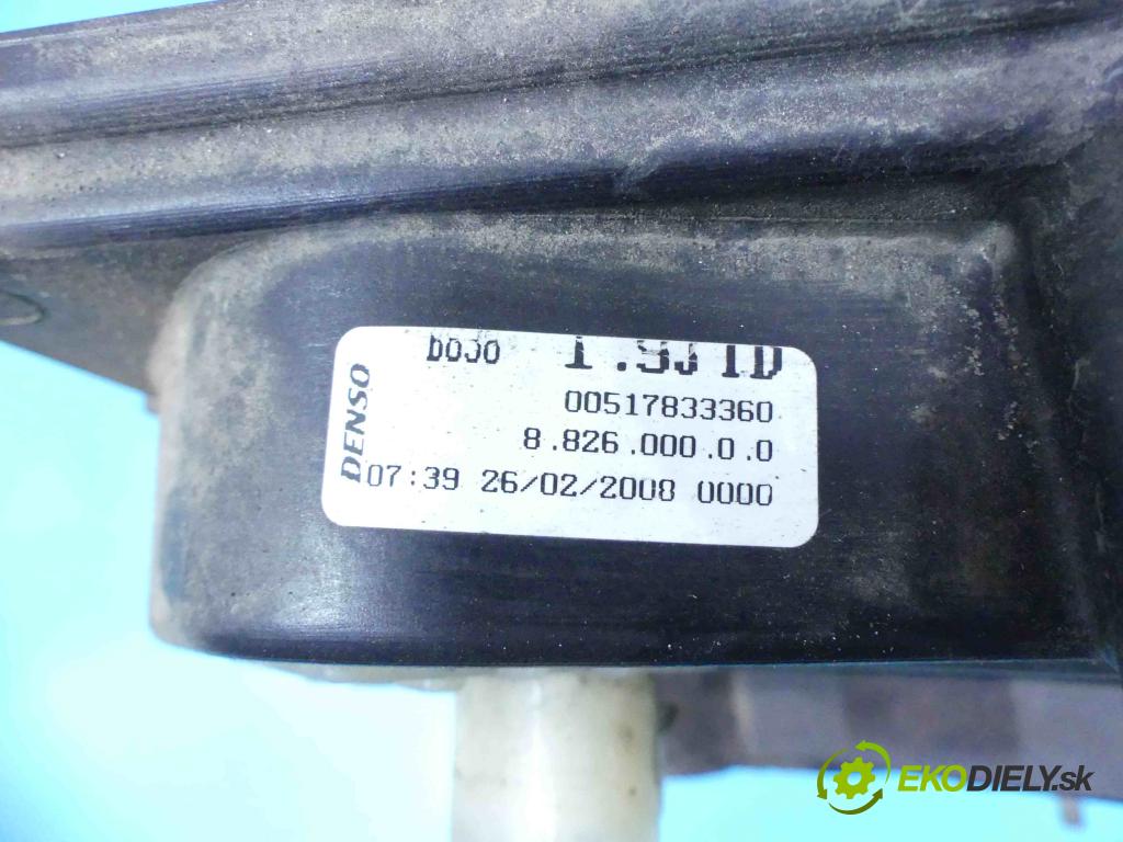 Fiat Bravo II 2007-2014 1.6 jtd 105 HP manual 77 kW 1598 cm3 5- Ventilátor chladiča