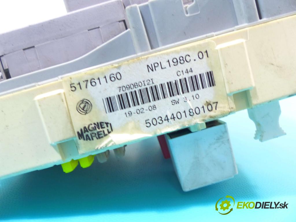 Fiat Bravo II 2007-2014 1.6 jtd 105 HP manual 77 kW 1598 cm3 5- riadiaca jednotka motora 51805034