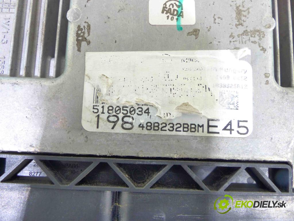 Fiat Bravo II 2007-2014 1.6 jtd 105 HP manual 77 kW 1598 cm3 5- riadiaca jednotka motora 51805034