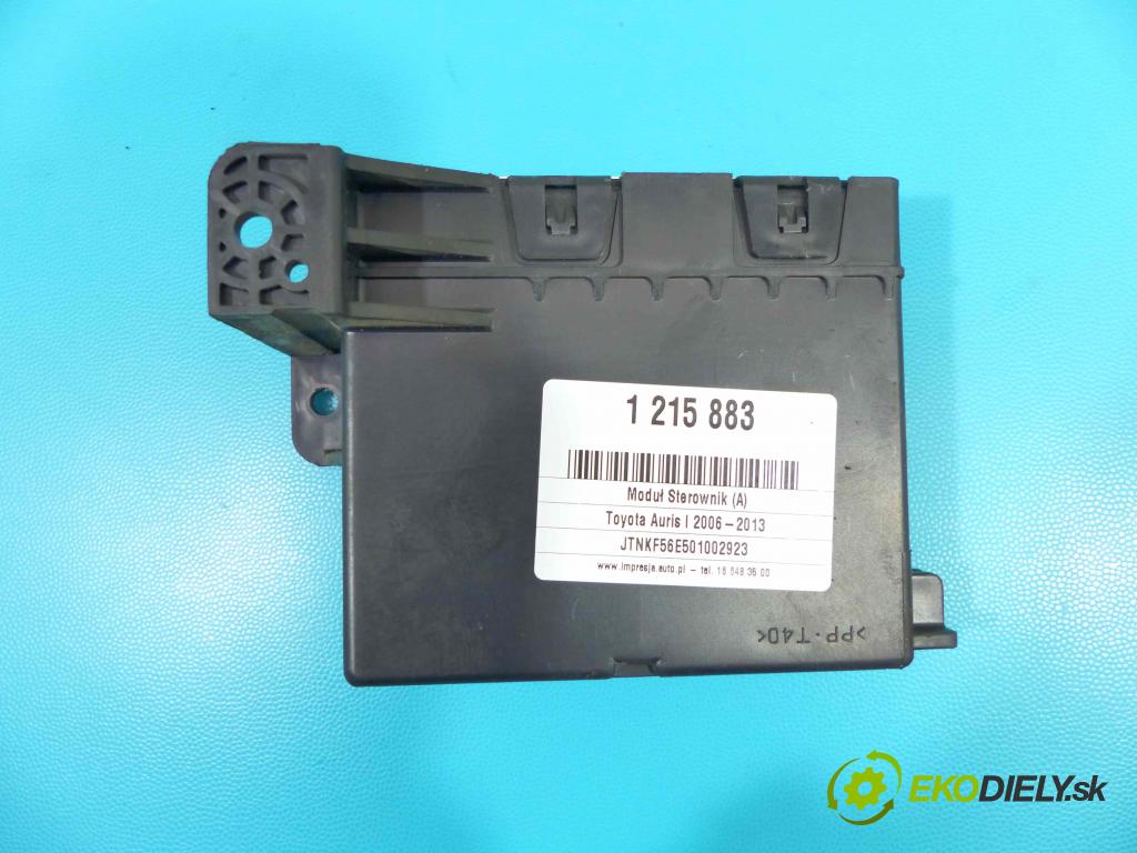 Toyota Auris I 2006-2013 2.0 D4D 126 HP manual 93 kW 1998 cm3 5- modul riadiaca jednotka 88650-12B10 (Ostatné)