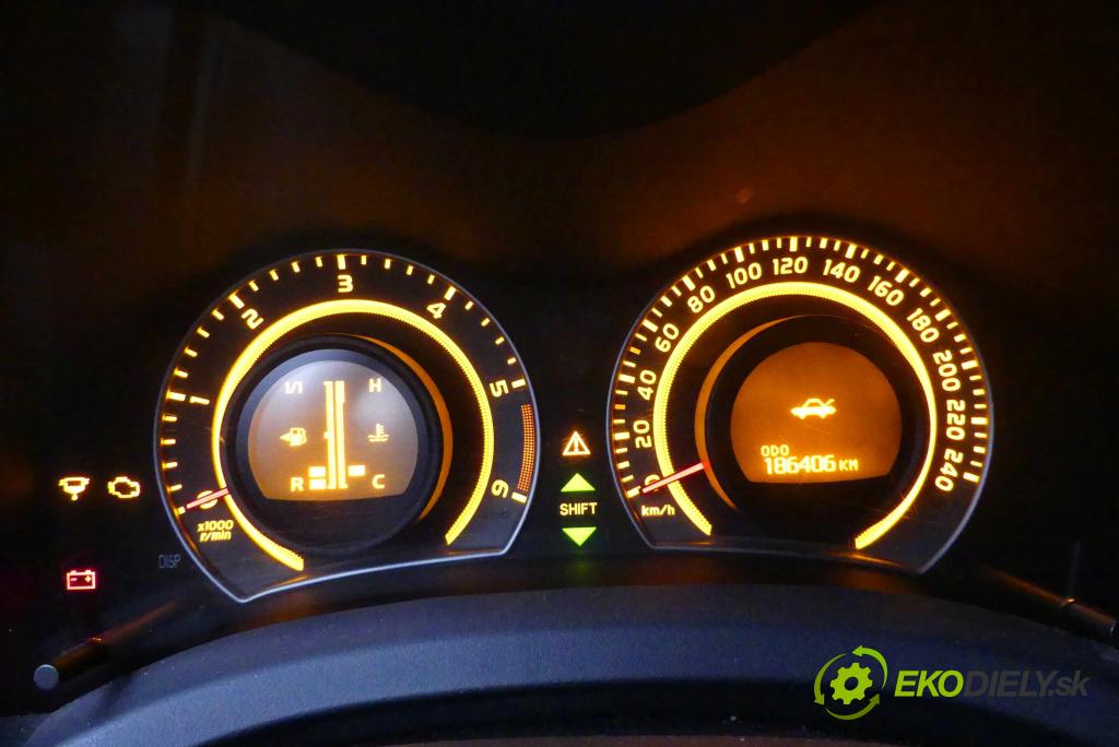 Toyota Auris I 2006-2013 2.0 D4D 126 HP manual 93 kW 1998 cm3 5- prístrojovka/ budíky 83800-02M12 (Prístrojové dosky, displeje)