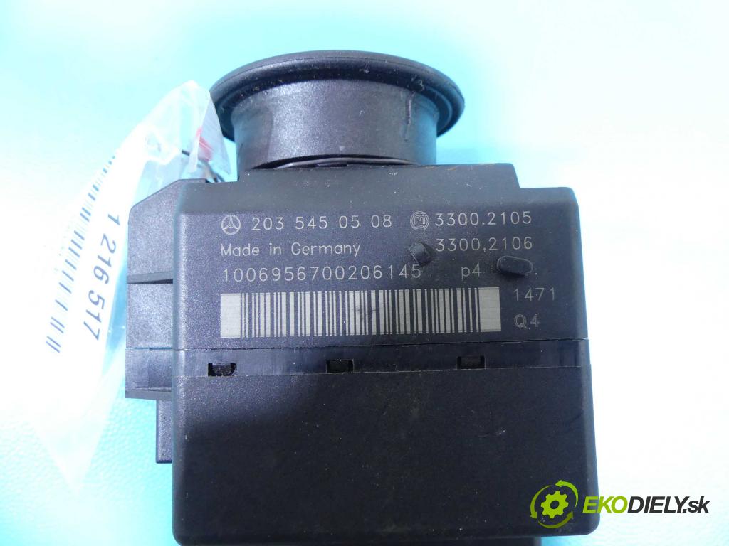 Mercedes C W203 2000-2007 2.0 129 HP manual 95 kW 1998 cm3 4- Spínačka 2035450508 (Spínacie skrinky a kľúče)