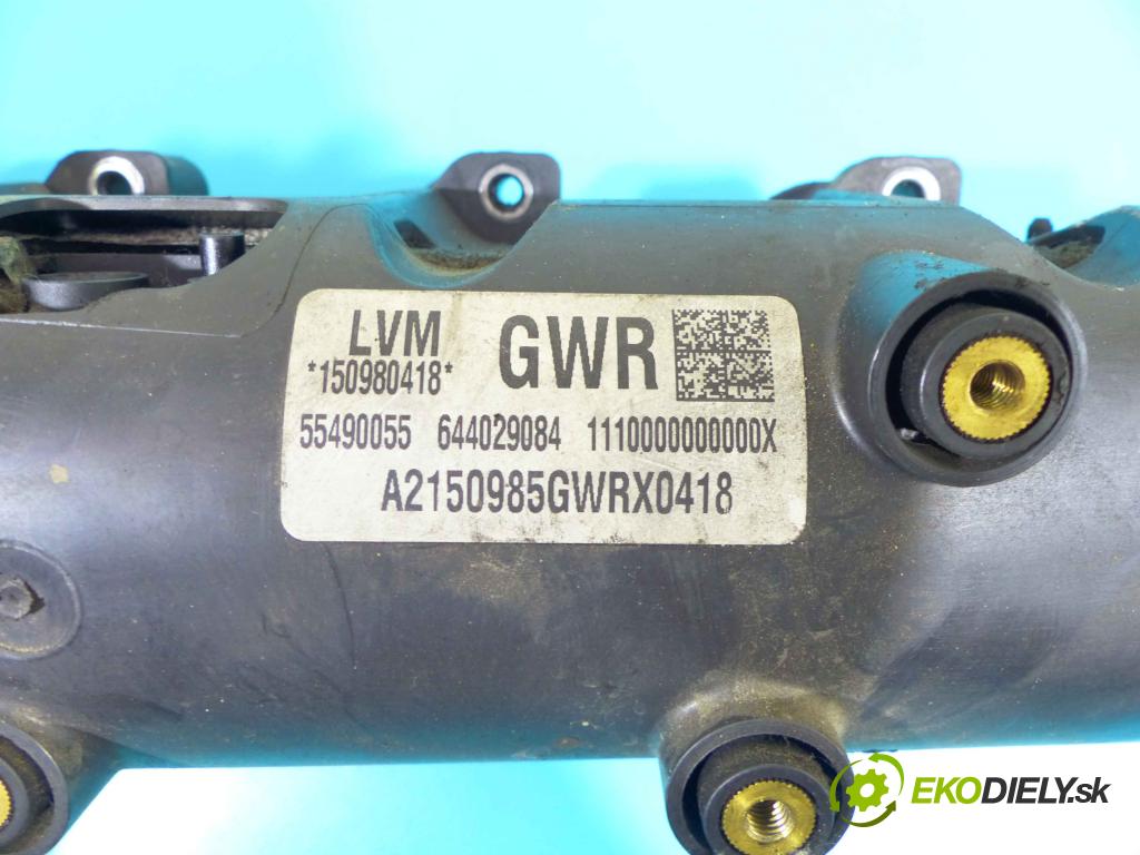 Opel Astra IV 2009-2015 1.6 cdti 110 HP manual 81 kW 1598 cm3 5- zvod nasávací 55490055 (Sacie potrubia)