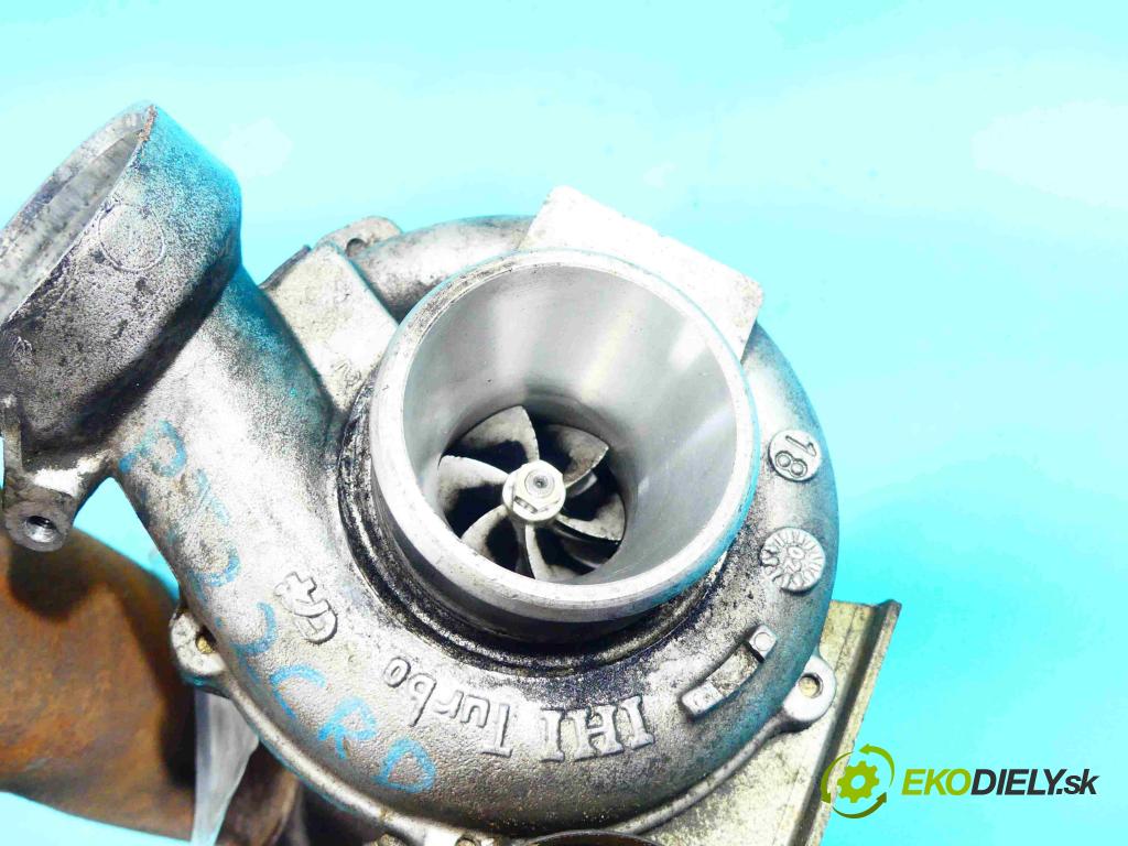 Chrysler Pt cruiser 2,2.0 CRD 121KM manual 89 kW 2148 cm3 5- turbodúchadlo, turbo 030114067X (Turbodúchadlá (kompletné))