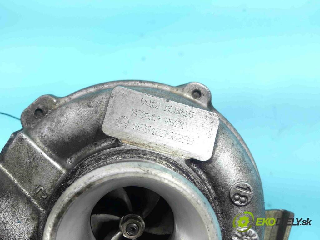 Chrysler Pt cruiser 2,2.0 CRD 121KM manual 89 kW 2148 cm3 5- turbodúchadlo, turbo 030114067X (Turbodúchadlá (kompletné))