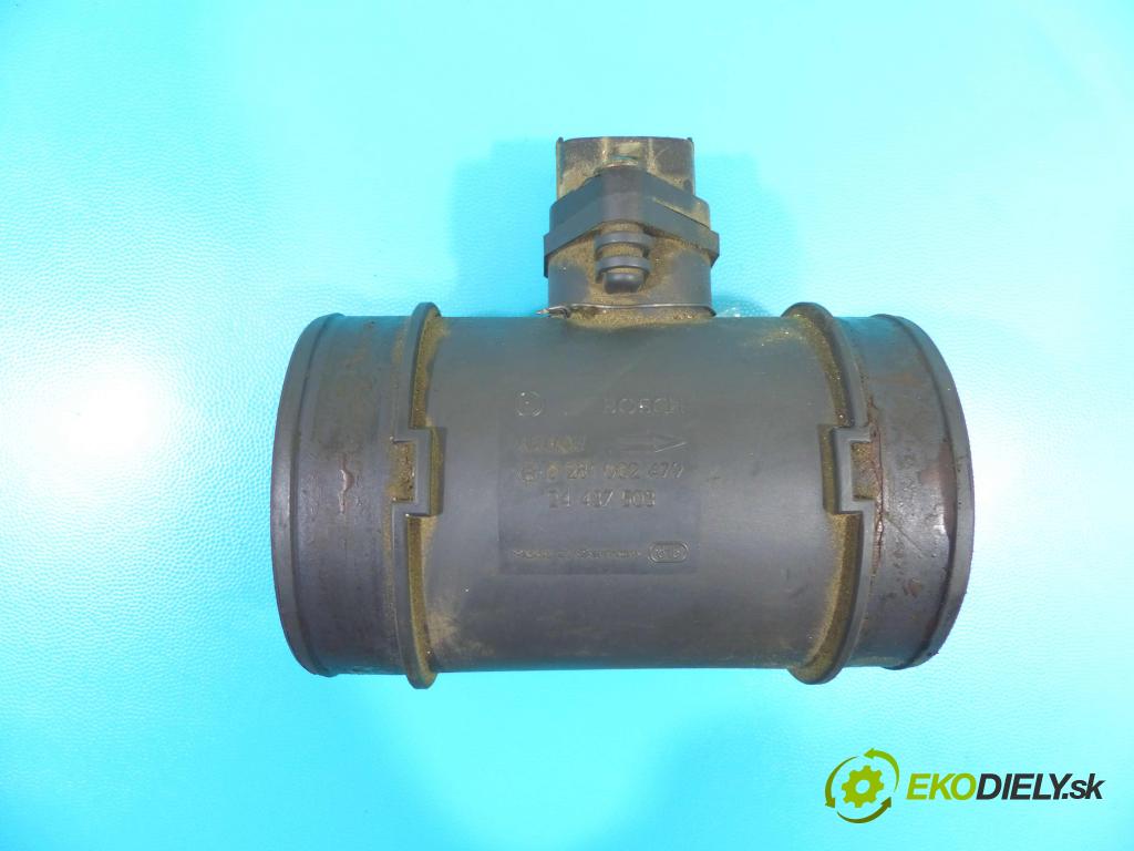 Opel Vectra C 2002-2008 2.2 DTI 125 HP manual 92 kW 2172 cm3 5- průtokoměr: 0281002479 (Váhy vzduchu)