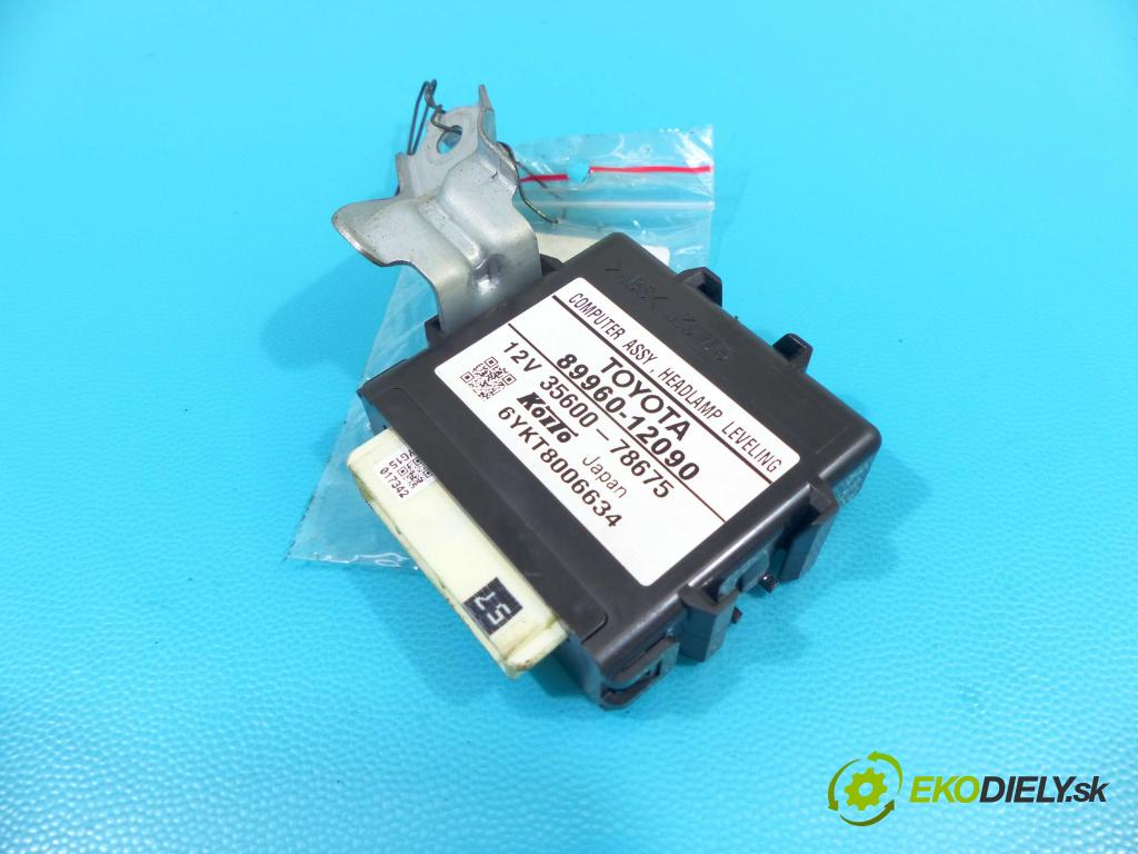 Toyota Auris I 2006-2013 2.0 D4D 126 HP manual 93 kW 1998 cm3 5- modul riadiaca jednotka 89960-12090 (Ostatné)