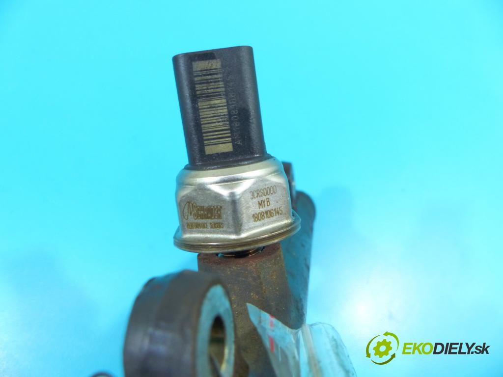 Volvo V50 2.0d 136 HP manual 100 kW 1997 cm3 5- lišta vstrekovacia 9654726280 (Vstrekovacie lišty)