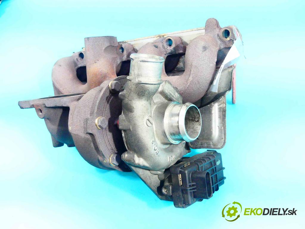 Ford Mondeo Mk3 2000-2007 2.0 tdci 131 HP manual 96 kW 1998 cm3 5- turbodúchadlo, turbo 4S7Q-6K682-EL (Turbodúchadlá (kompletné))