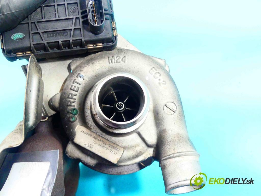 Ford Mondeo Mk3 2000-2007 2.0 tdci 131 HP manual 96 kW 1998 cm3 5- turbodúchadlo, turbo 4S7Q-6K682-EL (Turbodúchadlá (kompletné))