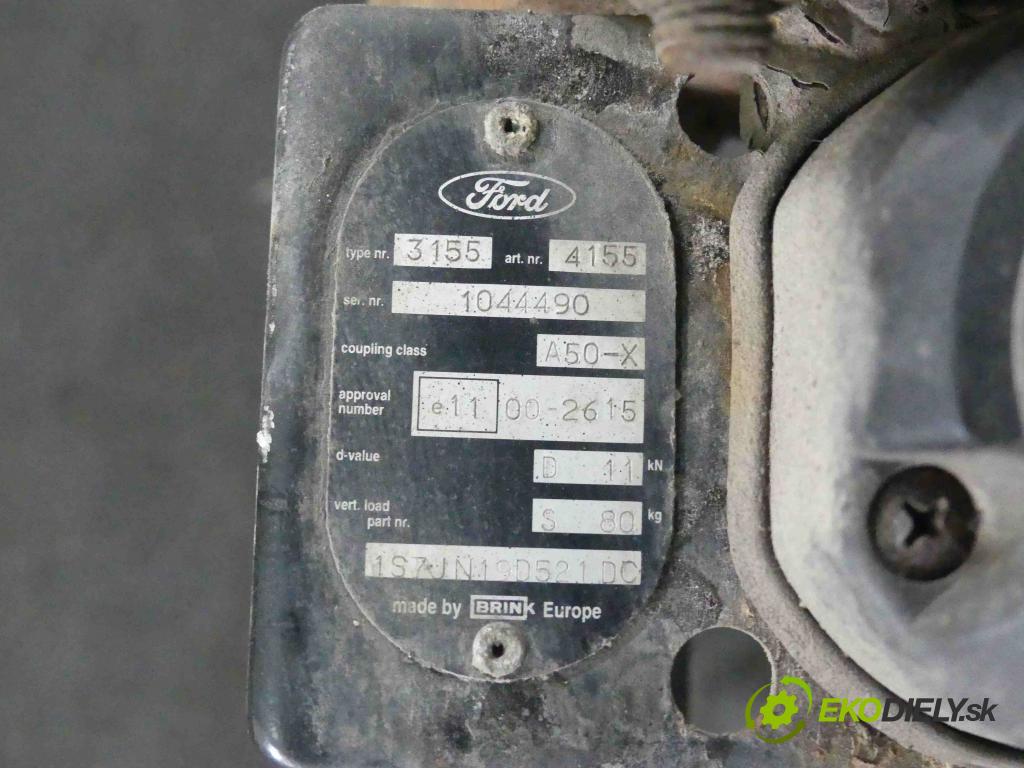 Ford Mondeo Mk3 2000-2007 2.0 tdci 131 hp manual 96 kW 1998 cm3 5- oko tažné