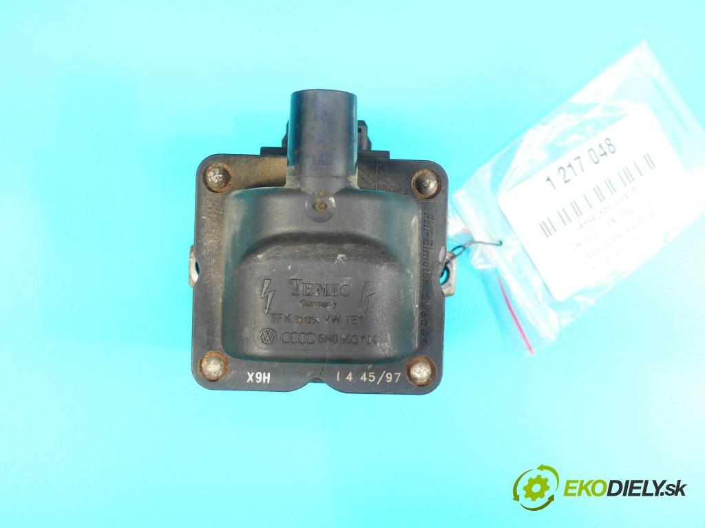 Vw Polo III 6N 1994-2001 1.0 61 HP manual 45 kW 999 cm3 3- cievka zapaľovacia  (Zapaľovacie cievky, moduly)