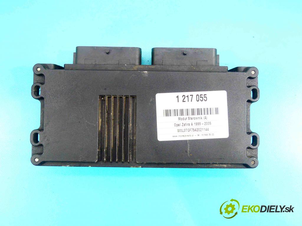 Opel Zafira A 1999-2005 1.8 16v 125 HP manual 92 kW 1796 cm3 5- modul riadiaca jednotka  (Ostatné)