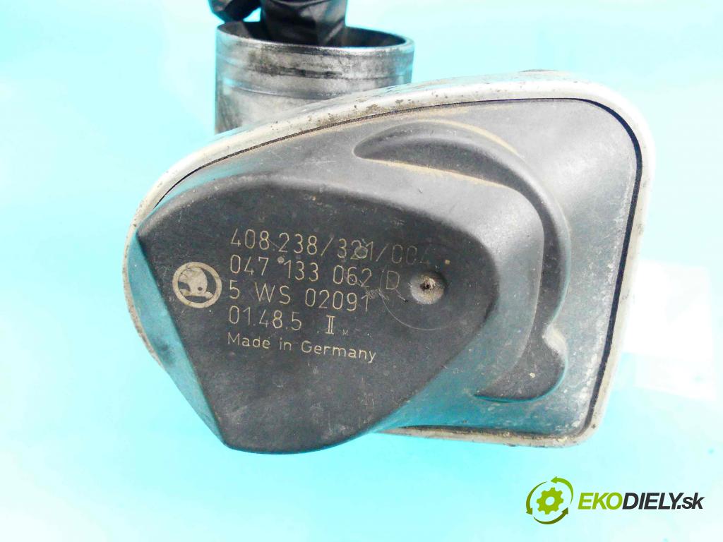 Skoda Fabia I 1999-2007 1.4 mpi 68 hp manual 50 kW 1397 cm3 4- škrticí klapka 047133062D (Škrticí klapky)