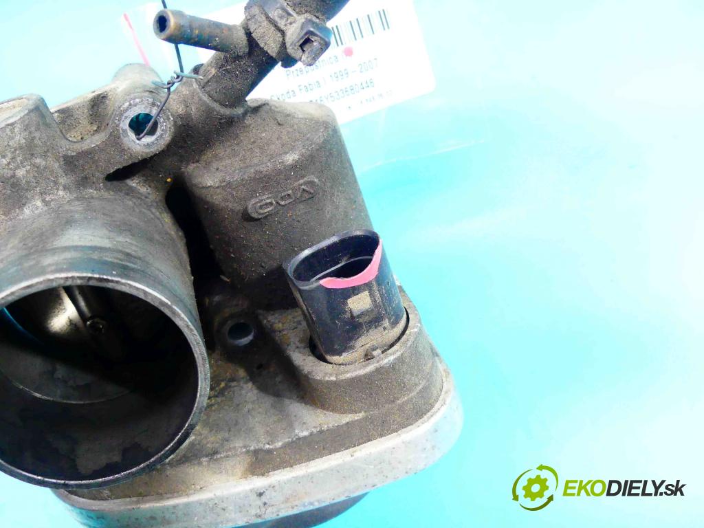 Skoda Fabia I 1999-2007 1.4 mpi 68 hp manual 50 kW 1397 cm3 4- škrticí klapka 047133062D (Škrticí klapky)