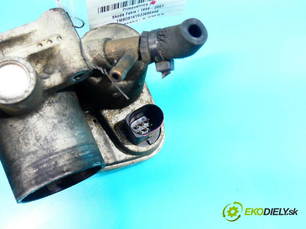 Skoda Fabia I 1999-2007 1.4 mpi 68 hp manual 50 kW 1397 cm3 4- škrticí klapka 047133062D (Škrticí klapky)