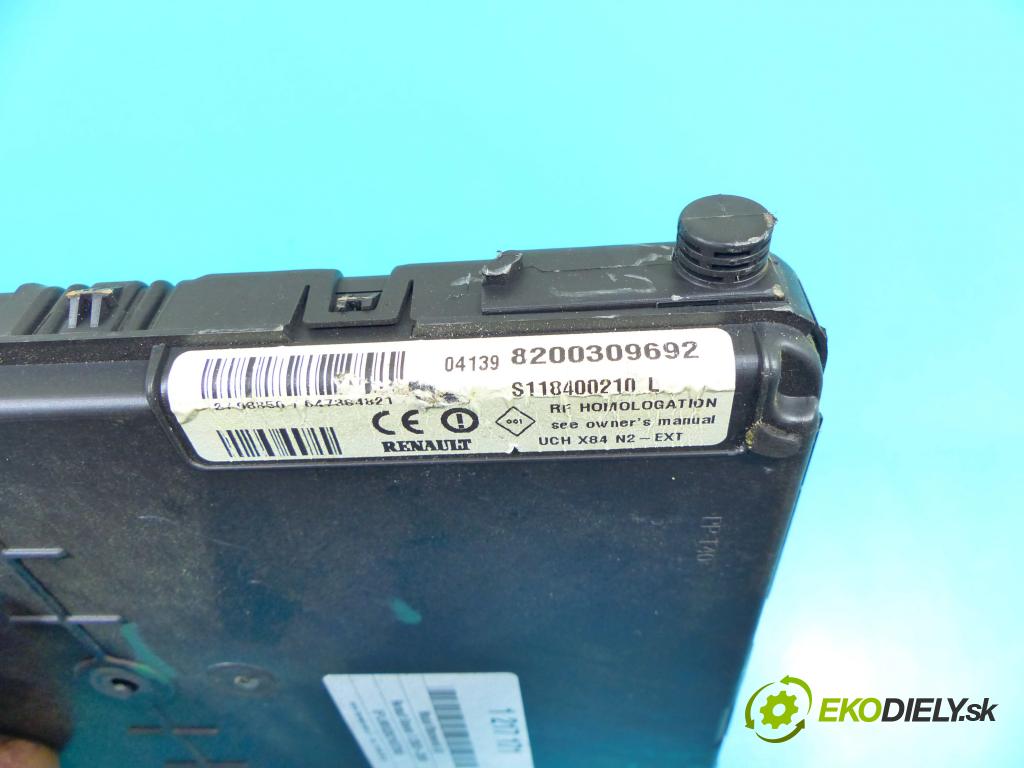 Renault Scenic II 2003-2009 1.9 dci 120 HP manual 88 kW 1870 cm3 5- modul riadiaca jednotka 8200309692 (Ostatné)