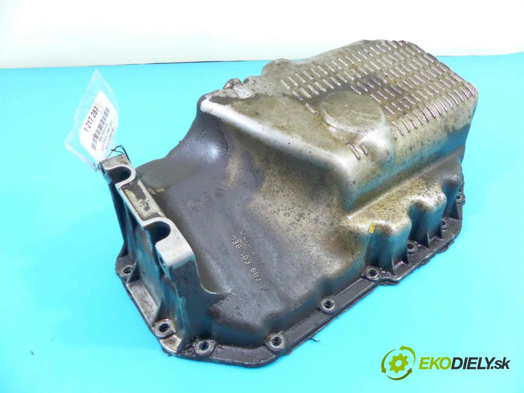 Skoda Octavia I 1996-2010 1.6 75 HP manual 55 kW 1598 cm3 5- vaňa olejová 036103603P (Olejové vane)