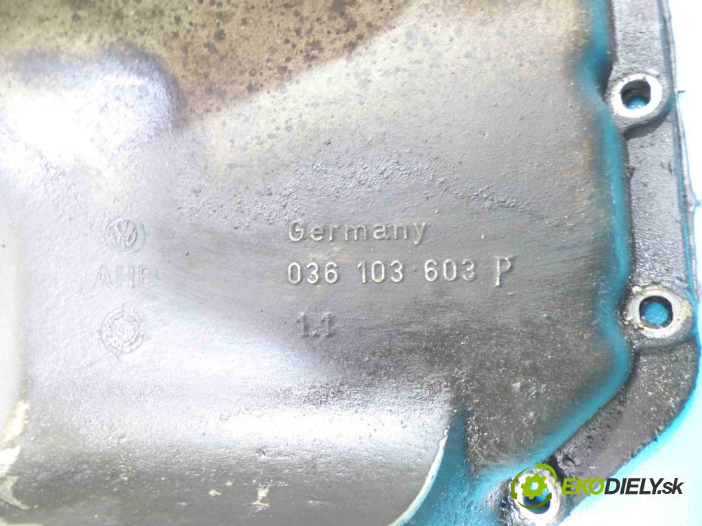 Skoda Octavia I 1996-2010 1.6 75 HP manual 55 kW 1598 cm3 5- vaňa olejová 036103603P (Olejové vane)