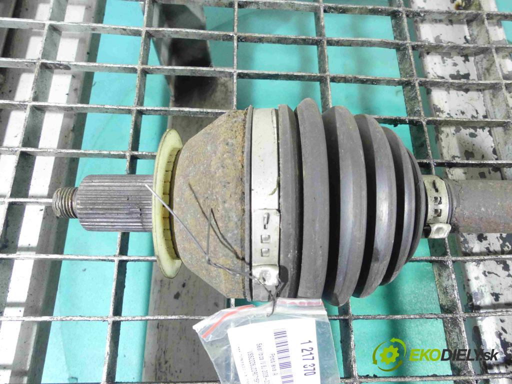 Seat Ibiza IV 6J 2008-2017 1.6 tdi 90 HP manual 66 kW 1598 cm3 5- poloos ľavé  (Poloosy)