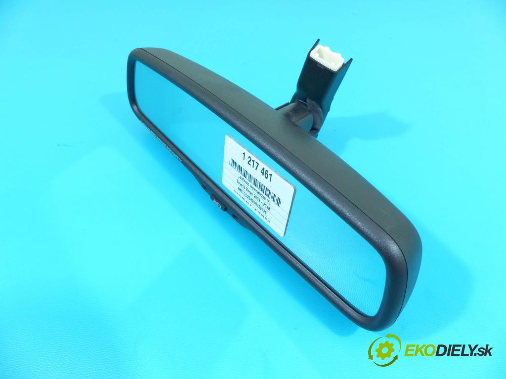 Toyota Verso 2009-2018 2.0 D4D 126 hp manual 93 kW 1998 cm3 5- zpětné zrcátko vnitřní 8781004030 (Světla vnitřní)