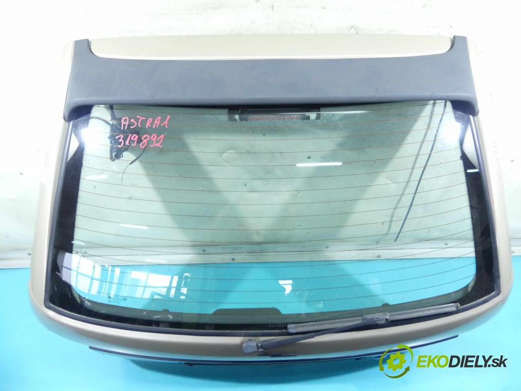 Opel Astra I 1991-2002 1.4 16v 90 hp manual 66 kW 1389 cm3 5- zadní kufrové dveře  (Zadní kapoty)