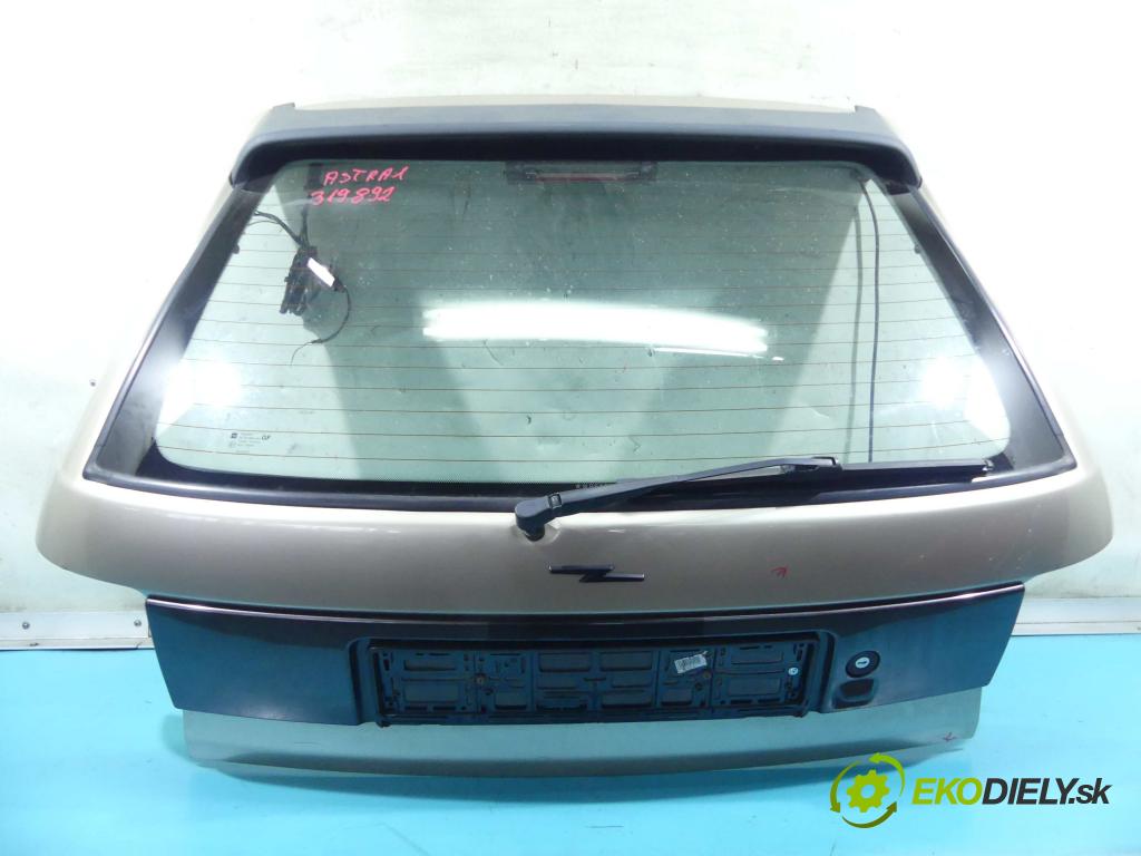 Opel Astra I 1991-2002 1.4 16v 90 hp manual 66 kW 1389 cm3 5- zadní kufrové dveře  (Zadní kapoty)