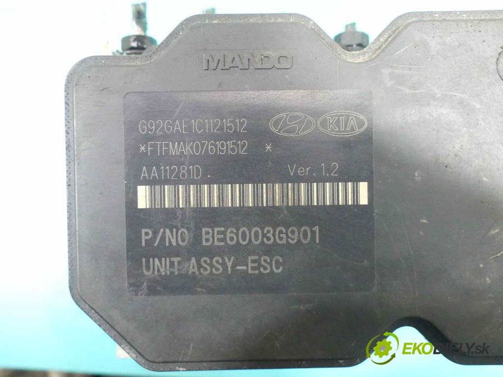 Kia Rio III 2011-2017 1.1 crdi 75 hp manual 55 kW 1120 cm3 5- čerpadlo abs 58920-1W500 (Pumpy brzdové)
