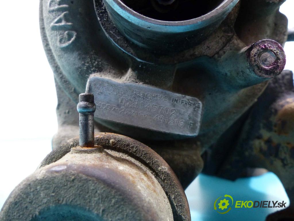 Vw Sharan I 1995-2010 1.9 tdi 110 HP manual 81 kW 1896 cm3 5- turbodúchadlo, turbo 038145702 (Turbodúchadlá (kompletné))