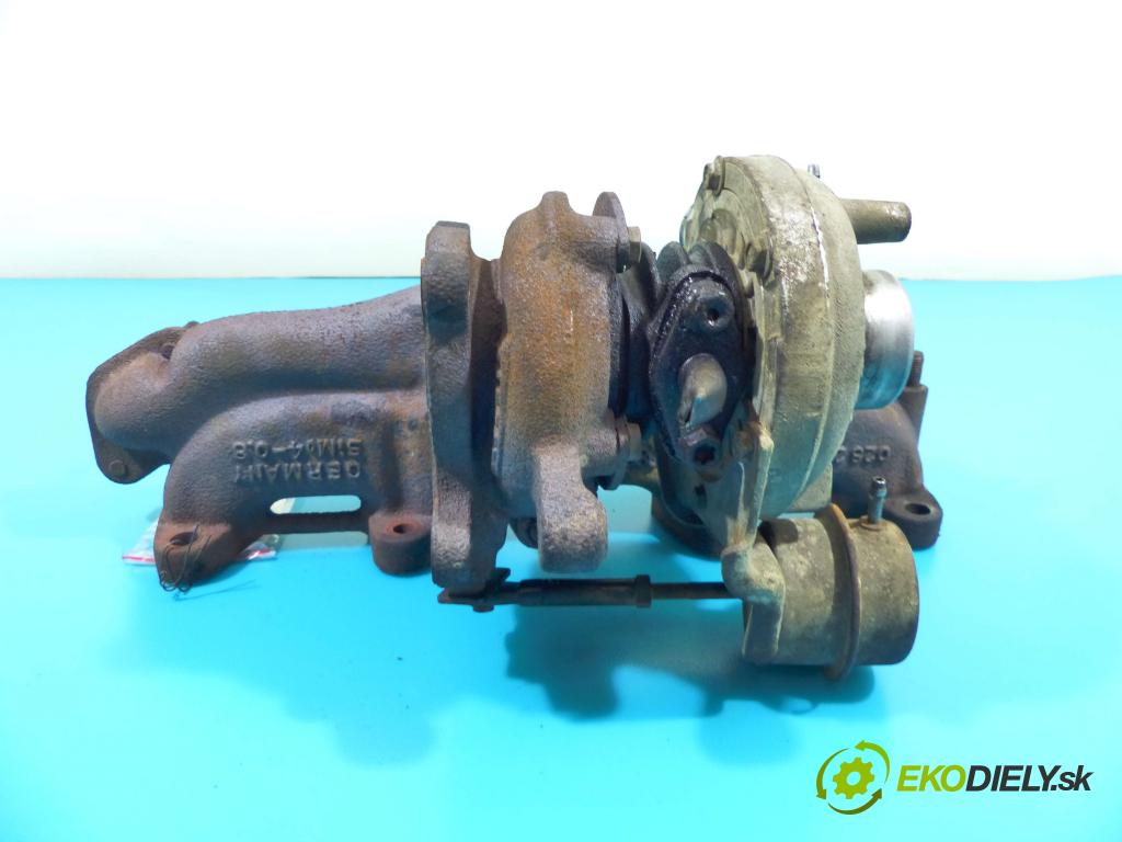 Vw Sharan I 1995-2010 1.9 tdi 110 HP manual 81 kW 1896 cm3 5- turbodúchadlo, turbo 038145702 (Turbodúchadlá (kompletné))