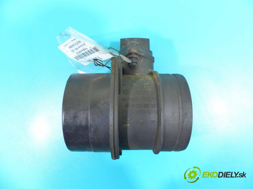 Kia Carnival 1999-2005 2.9 crdi 145 HP manual 106,3 kW 2902 cm3 5- průtokoměr: 0281002554 (Váhy vzduchu)