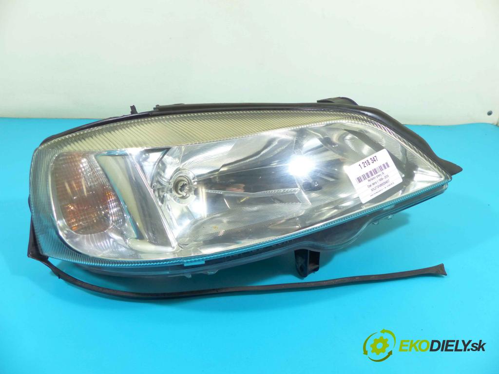Opel Astra II 1998-2009 2.0 dtl 82 HP manual 60 kW 1995 cm3 5- Reflektor: pravý  (Pravé)