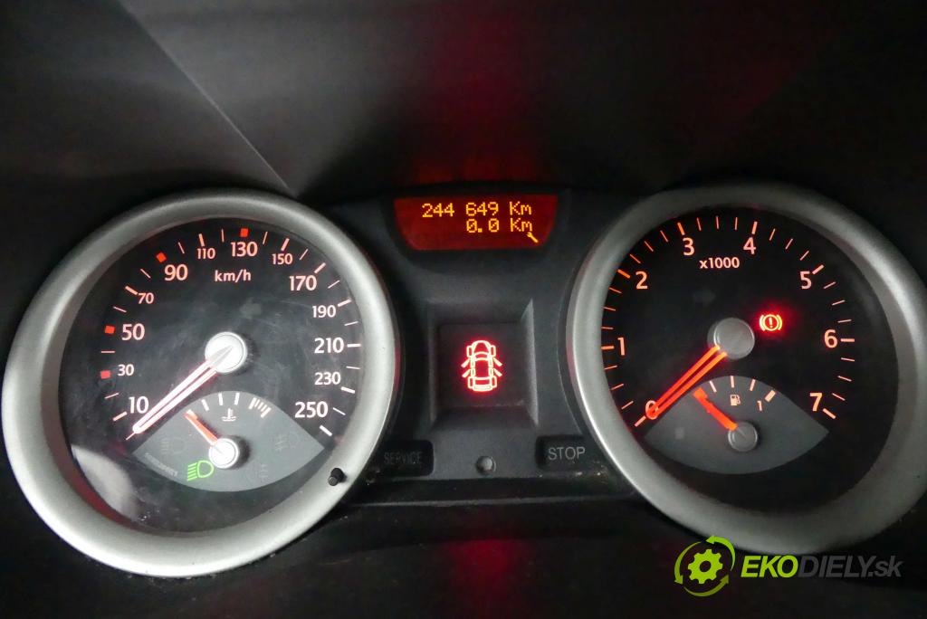 Renault Megane II 2003-2008 1.4 16v 98 HP manual 72 kW 1390 cm3 5- prístrojovka/ budíky 8200306538 (Prístrojové dosky, displeje)