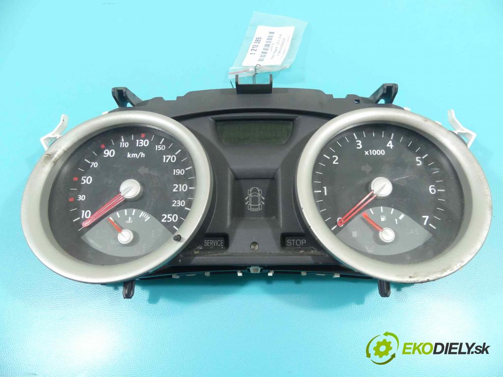 Renault Megane II 2003-2008 1.4 16v 98 HP manual 72 kW 1390 cm3 5- prístrojovka/ budíky 8200306538 (Prístrojové dosky, displeje)