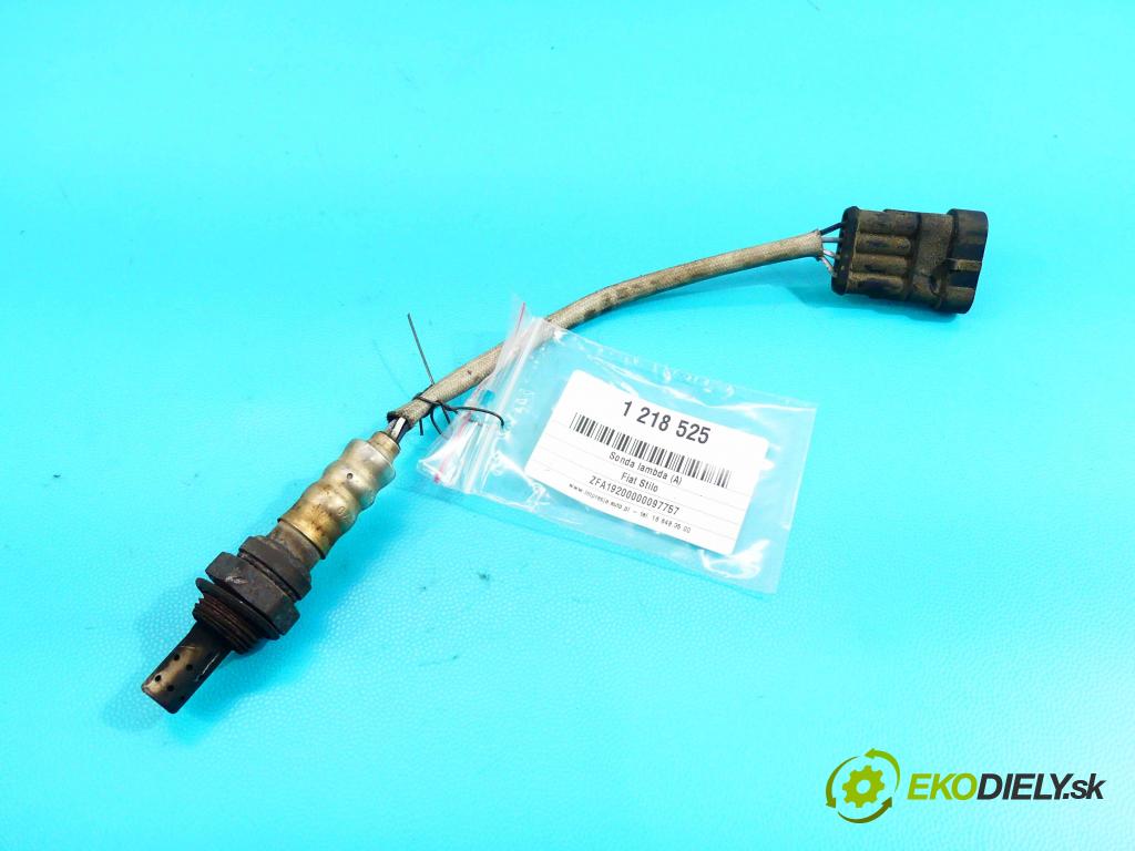 Fiat Stilo 1,8.0 16v 133 HP manual 98 kW 1747 cm3 5- Sonda lambda 0ZA532-A3 (Lambda sondy)