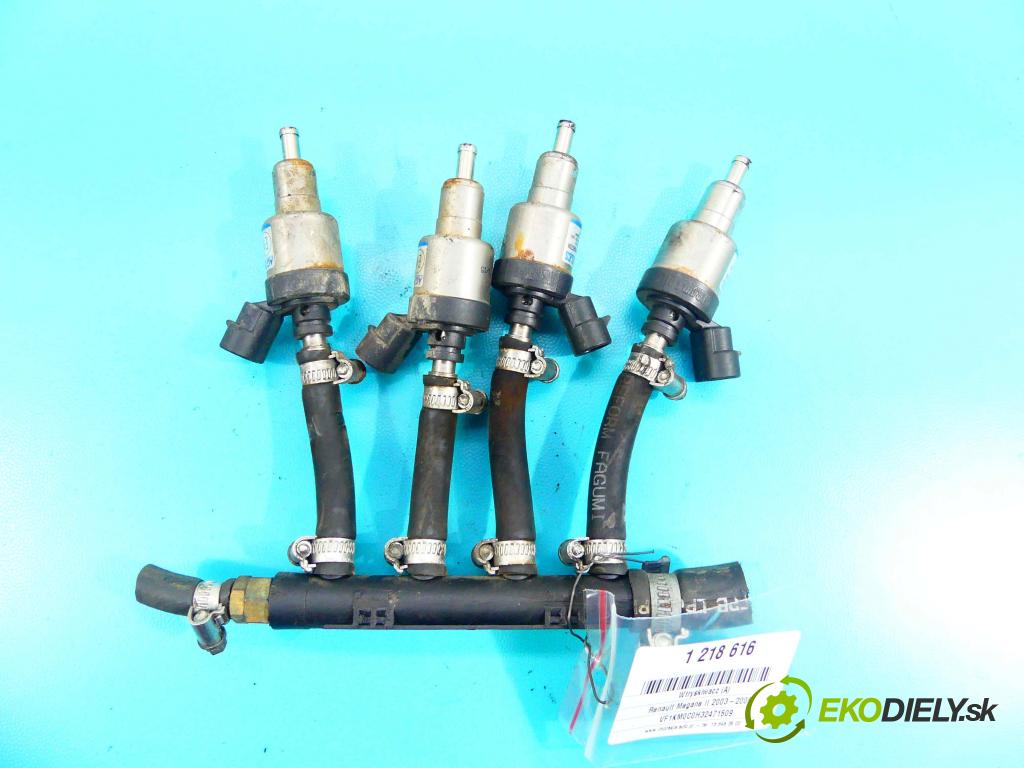 Renault Megane II 2003-2008 1.6 16v 113 HP manual 83 kW 1598 cm3 5- vstrek  (Vstrekovače)