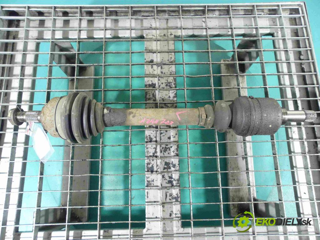 Peugeot 307 1.6 16v 109 HP manual 80 kW 1587 cm3 5- poloos ľavé  (Poloosy)