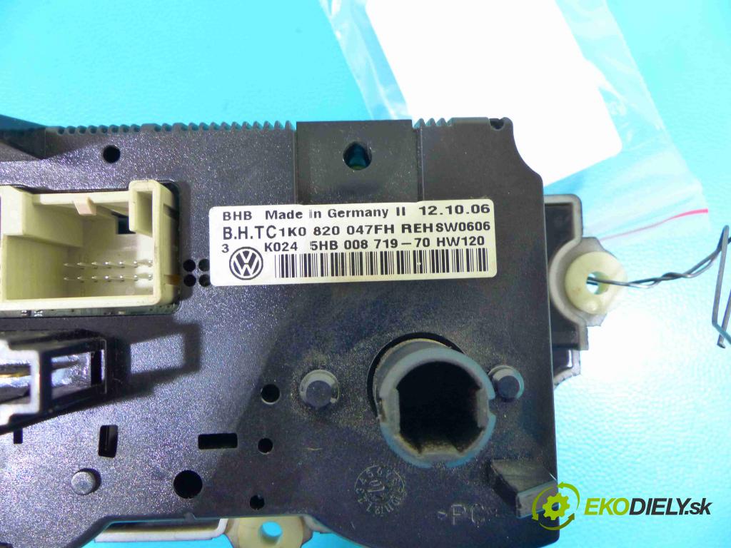 Vw Passat B6 2005-2010 1.9 tdi 105 HP manual 77 kW 1896 cm3 5- panel kúrenia 1K0820047FH